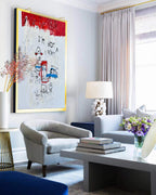 Wall Art Abstract Graffiti Cartoon Modern