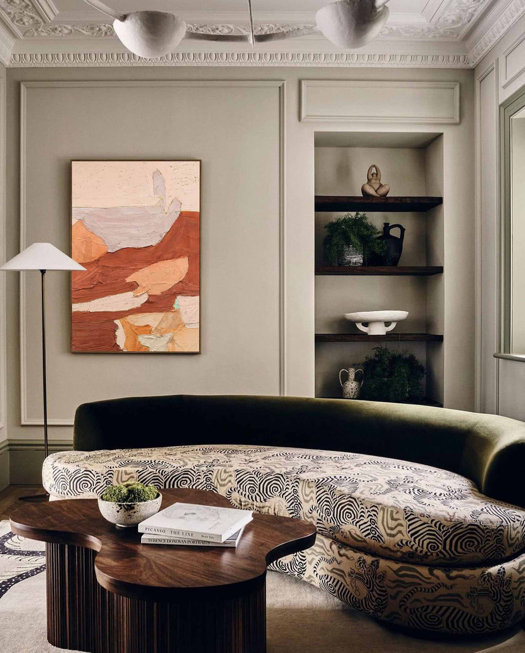Wall Art Abstract Minimalist Elegant