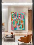 Wall Art Abstract Artistically Tense Abstract