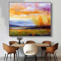 Wall Art Abstract Blending Soft Fresh Lake