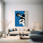 Wall Art Abstract Contemporary Humorous