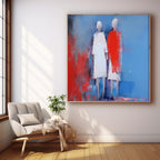 Wall Art Abstract Figurative Modern Abstract