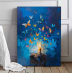 Wall Art Abstract Magical Scene Warm