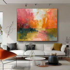 Wall Art Abstract Landscape Healing Autumn