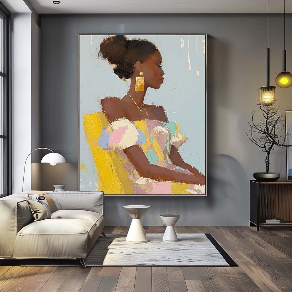 Impressionist Portrait Painting Elegant