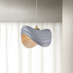 Ritta Wabi-Sabi Minimalisme Ripple Pendant Light, Resin&Metal