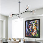 Kirae Nordic Modern Glass Pendant Light Clear Bubble