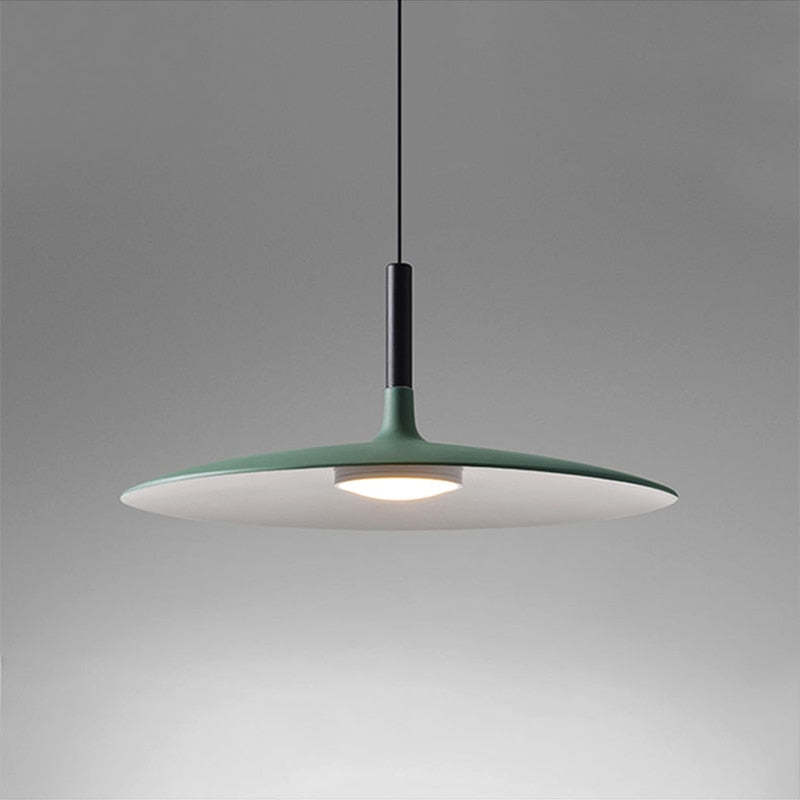 Rava Pendant Light Pan, Plate Shape Modern Design