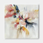 Wall Art Abstract Brushstroke Decor Lyrical
