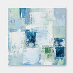 Wall Art Abstract Minimalist Impasto