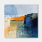 Wall Art Abstract Expressionist Painterly Scene