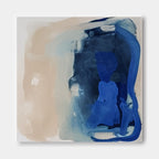 Wall Art Abstract Painterly Impasto Brushstroke Playful
