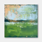 Wall Art Abstract Landscape Nature Vibrant Fresh