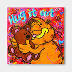 Garfield Hug It Out Pop Graffiti Style Wall Art