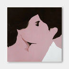 Minimalist Abstract Portrait Intimate Wall Art Elegant