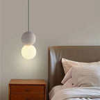 Avi Modern LED Pendant Light Black Metal Bedroom Living Room