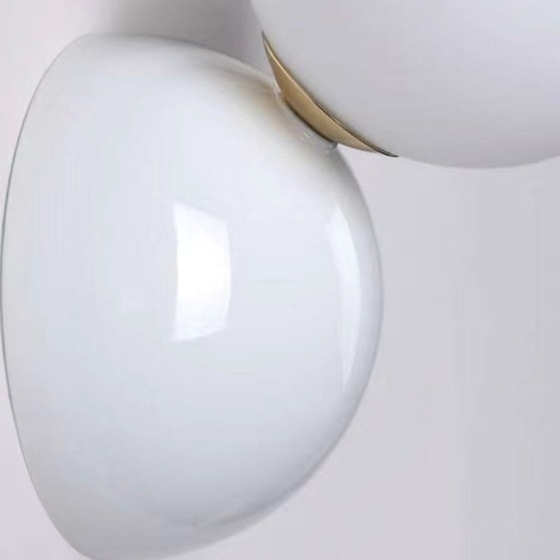 Valentina Modern LED Indoor Wall Lamp Black White Metal Living Room