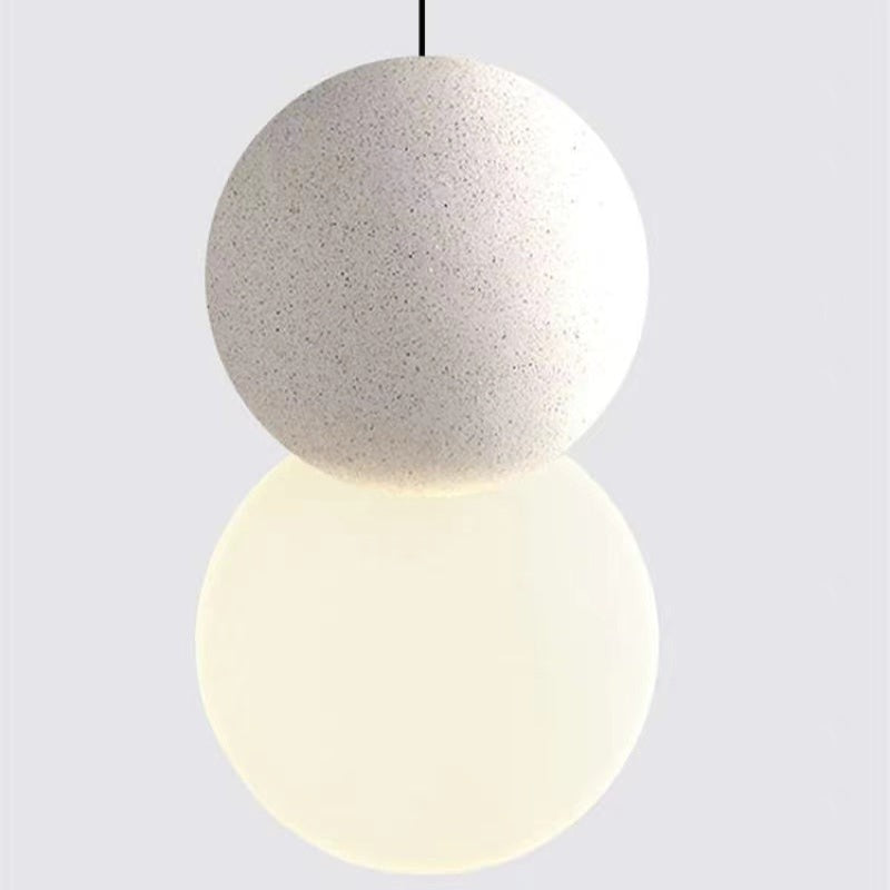 Avi Modern LED Pendant Light Black Metal Bedroom Living Room
