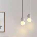 Avi Modern LED Pendant Light Black Metal Bedroom Living Room