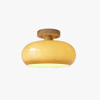Charlotte Ceiling Light Recessed in Wood - 1