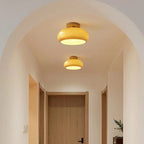 Charlotte Ceiling Light Recessed in Wood - 2