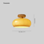 Charlotte Ceiling Light Recessed in Wood - 4