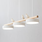 Cliff Pendant Light Oiseau - Câble White - White - Light Warm