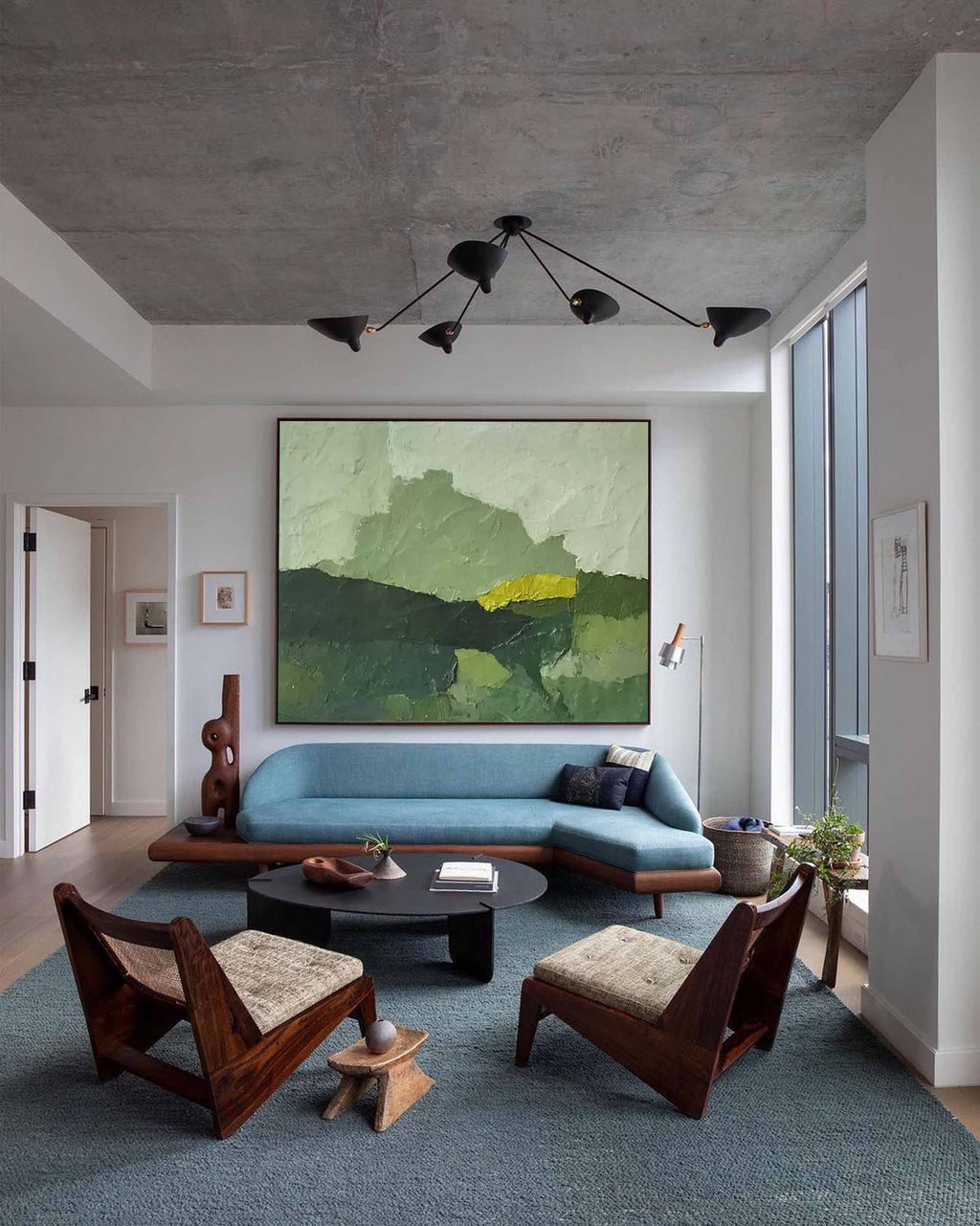 Wall Art Abstract Modern Neutral Elegant
