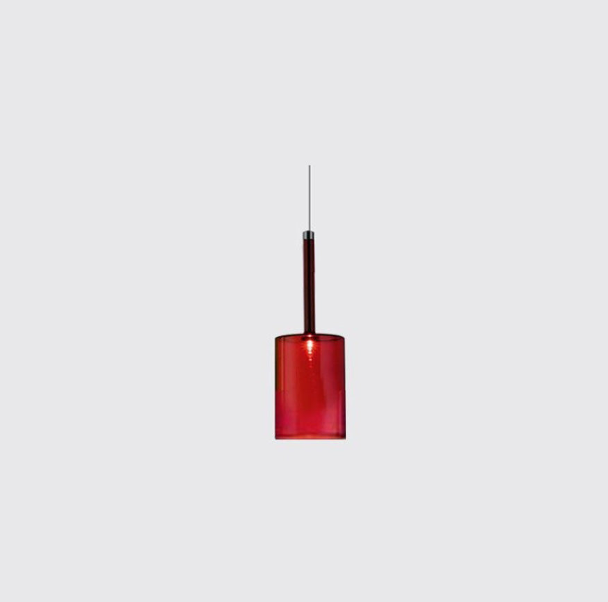 Valentina Minimalist Modern Glass LED Pendant Light, 3 Style