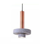 Arisha Modern LED Art Deco Colorful Pendant Light, Terrazzo