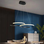Arisha Modern Minimalist Pendant Light, Double-C