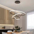 Zin Modern Ring Pendant Light, 2/3/4 Rings