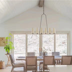 Silva Vintage LED Chandeliers White Black Bedroom Kitchen