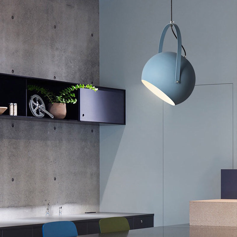 Aira Colorful Art Deco Pendant Light, Spherical,  Bedroom