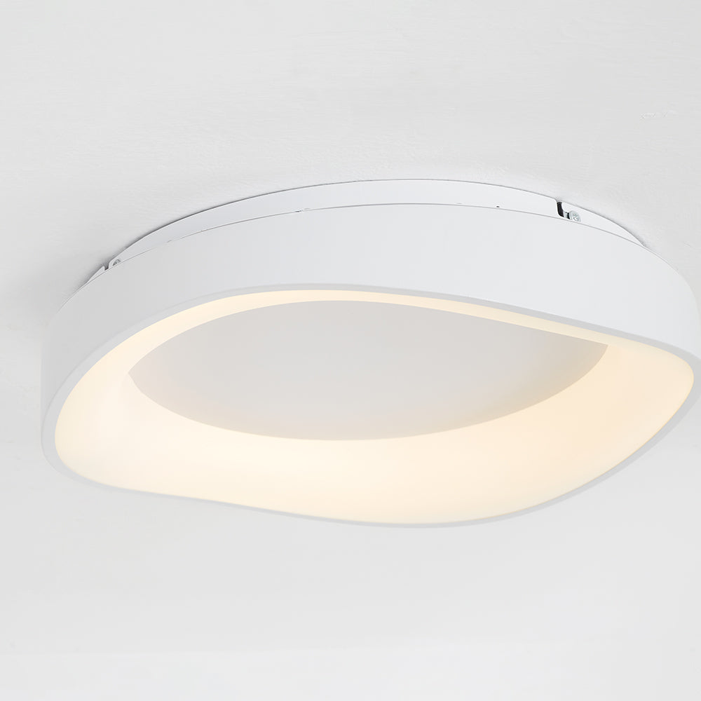 Arisha Modern Wave Flush Mount Ceiling Light