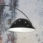 Avi Modrn Fishing Rod Metal Floor Lamp, Black