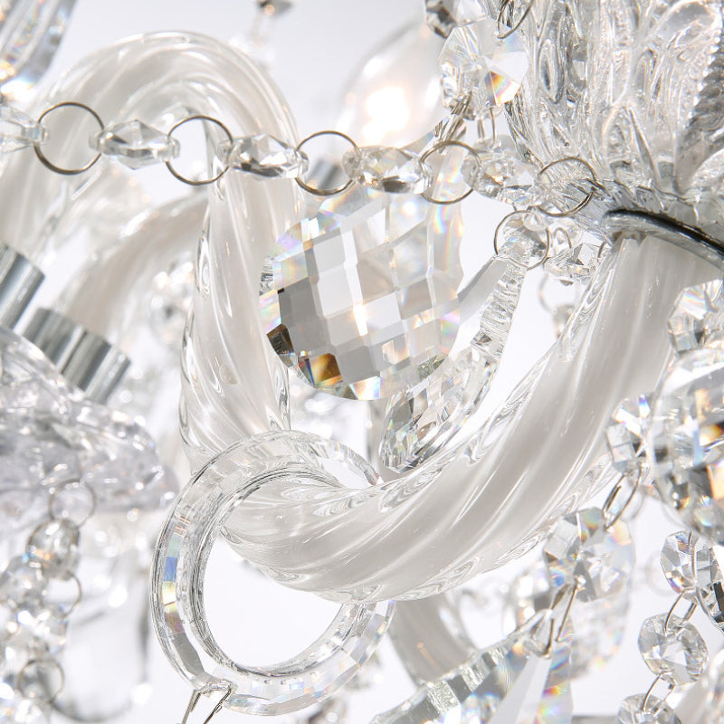 Silva Chandelier  French Crystal Living Room Dining Room