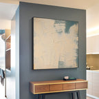 Contemporary Minimalist Neutral Textured Painting