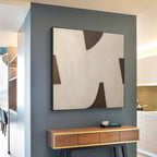 Minimalist Abstract Geometric Painting