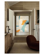 Textured Abstract Expressionist Oil Painting