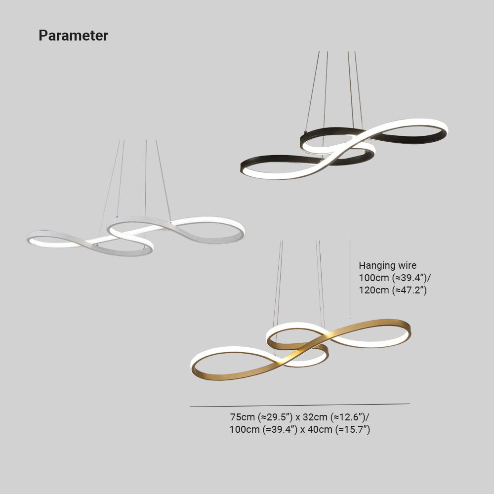 Durell Pendant Light Linéaire Nordic Bedroom - 4