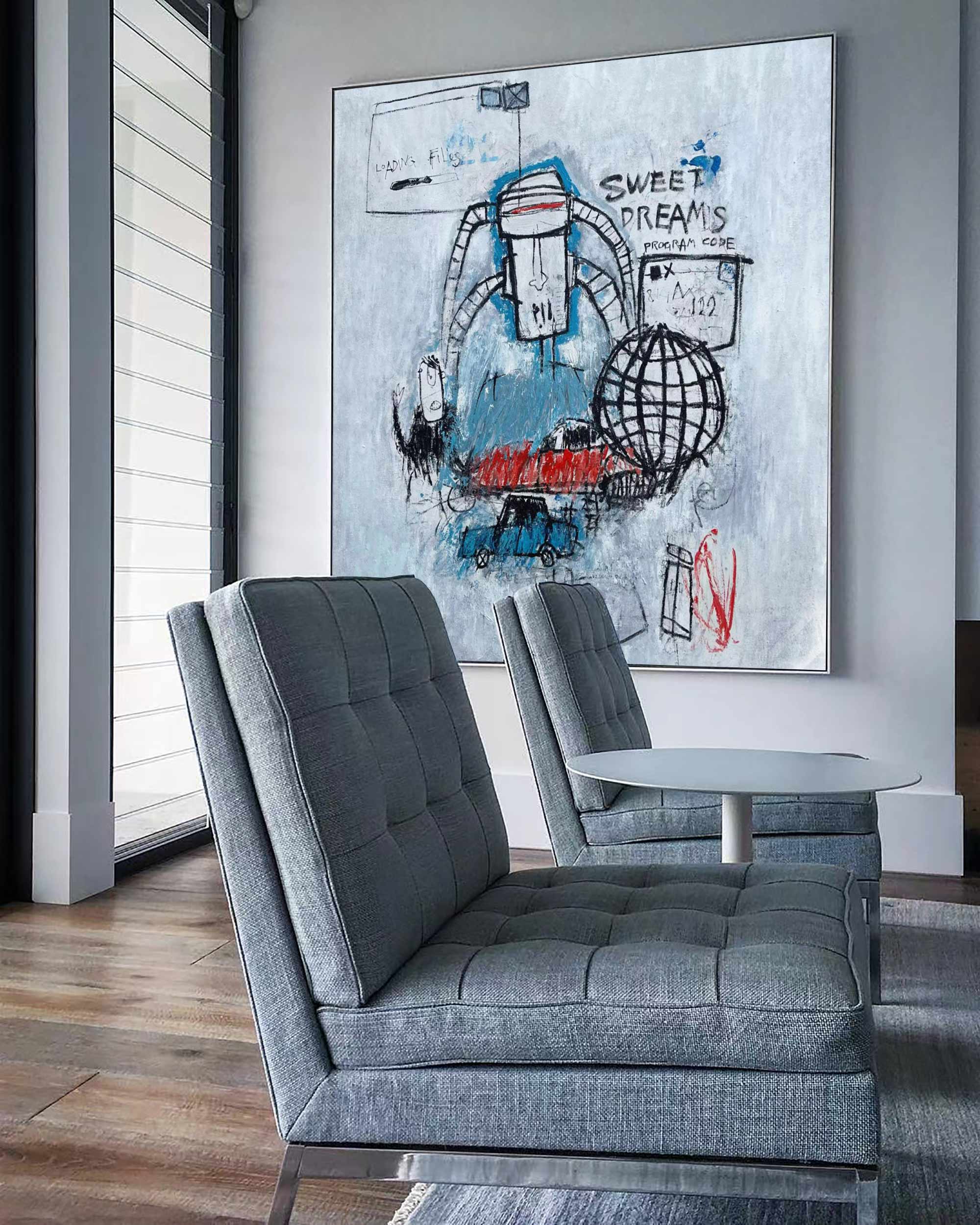 Wall Art Abstract Graffiti Street Pop