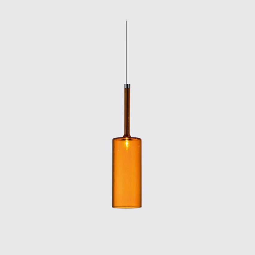 Valentina Minimalist Modern Glass LED Pendant Light, 3 Style