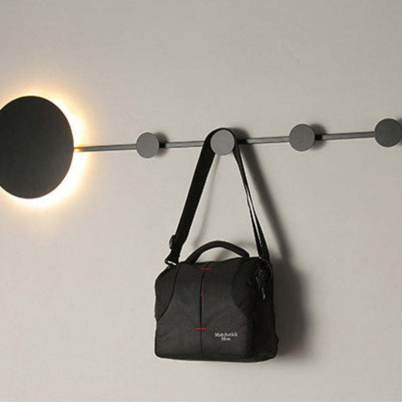 Arisha LED Porch Wall Hanging Coat Rack Creative Wall Lamp