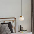 Arisha Modern Circle Glass Pendant Light for Bedroom & Hotel