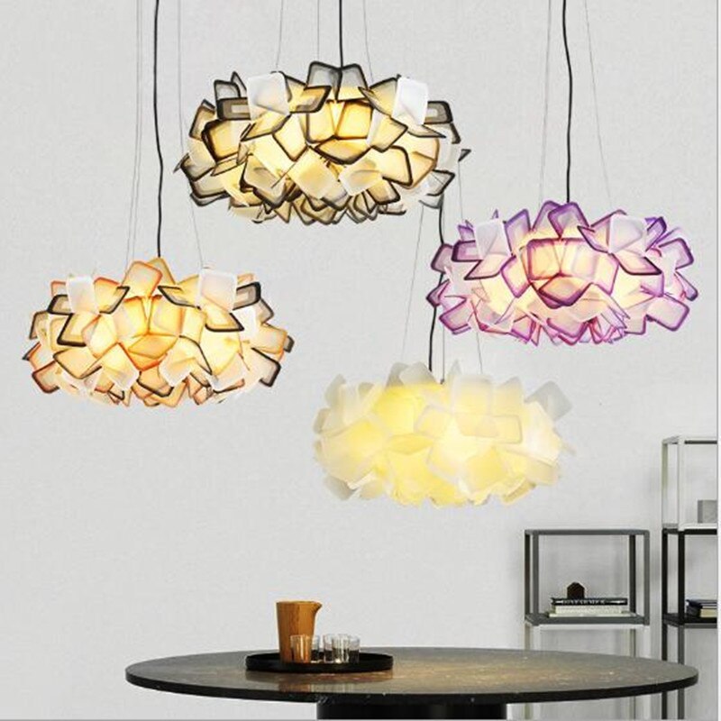 Arisha Flower Pendant Light, 6 Colour