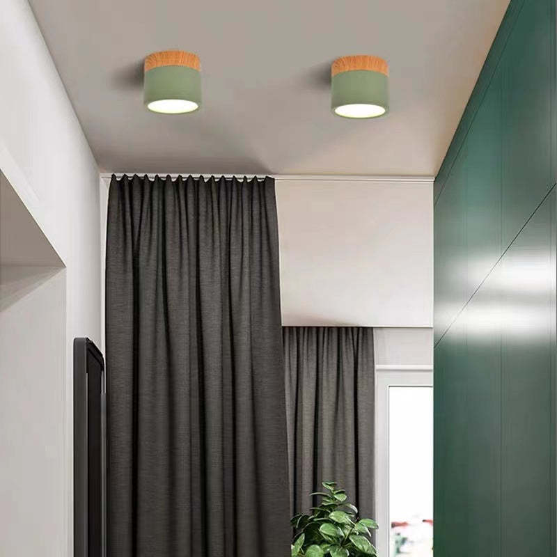 Jojo Cylindrical Flush Mount Ceiling Light