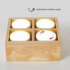 Muto Ceiling Light No Main Light, Wood