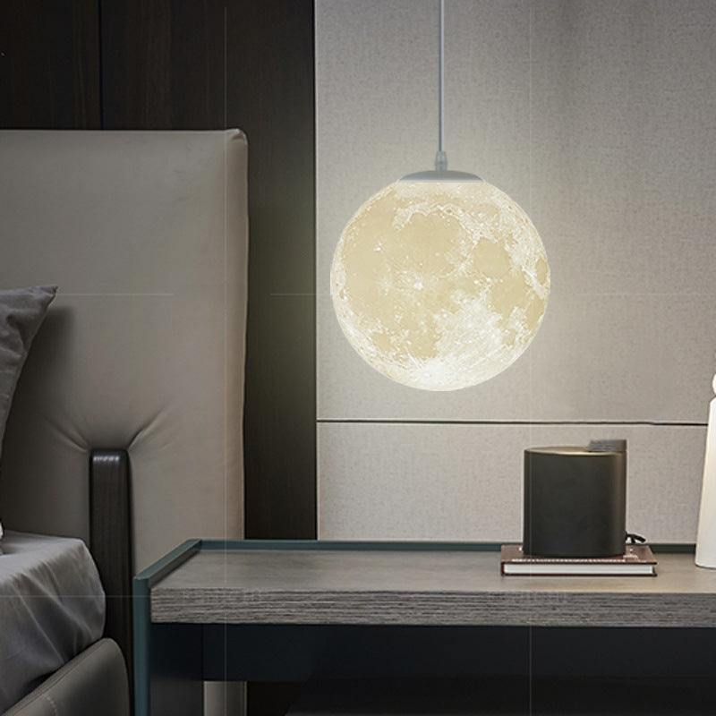 Arisha Modern Fancy Moon Pendant Lamp Ornaments for Dining Room & Bedroom