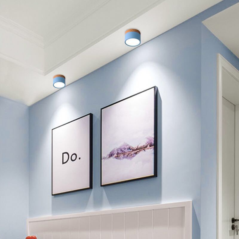 Jojo Cylindrical Flush Mount Ceiling Light